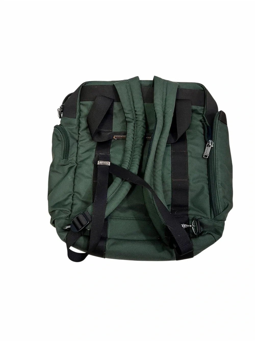 TUMI Alpha 69380SP0 Spruce Green Ballistic Nylon Laptop Brief Backpack Bag